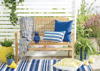 Ferdie Frog Chill Garden Decor Indigo