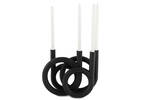 Cayde Candle Holder Black