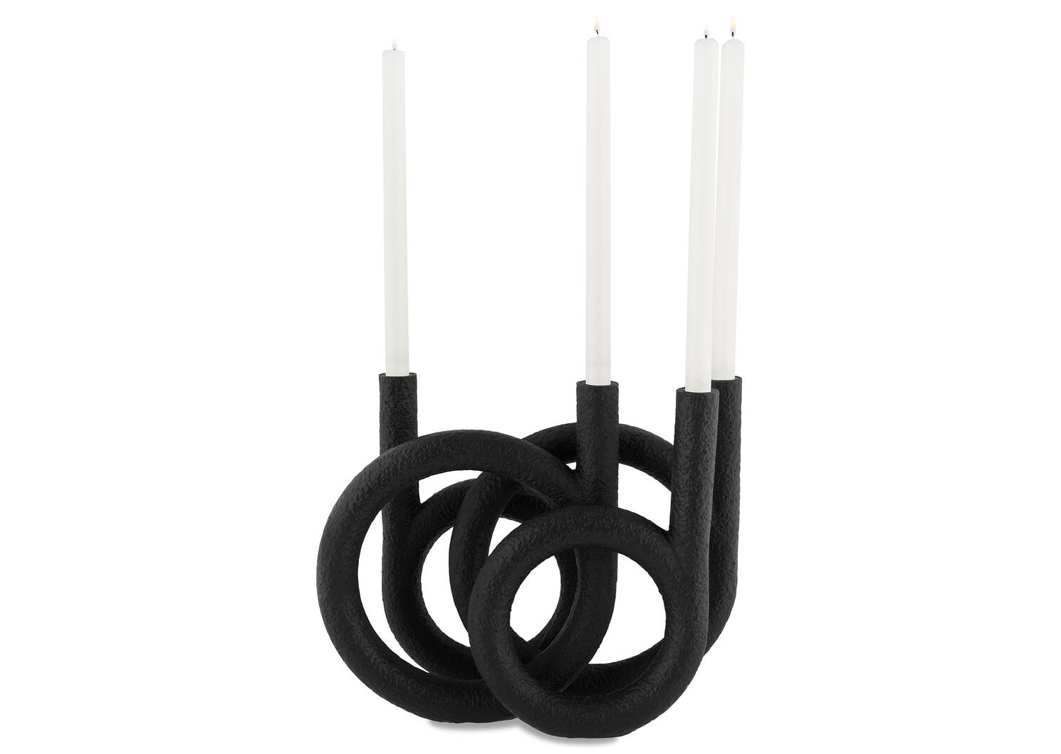Cayde Candle Holder Black
