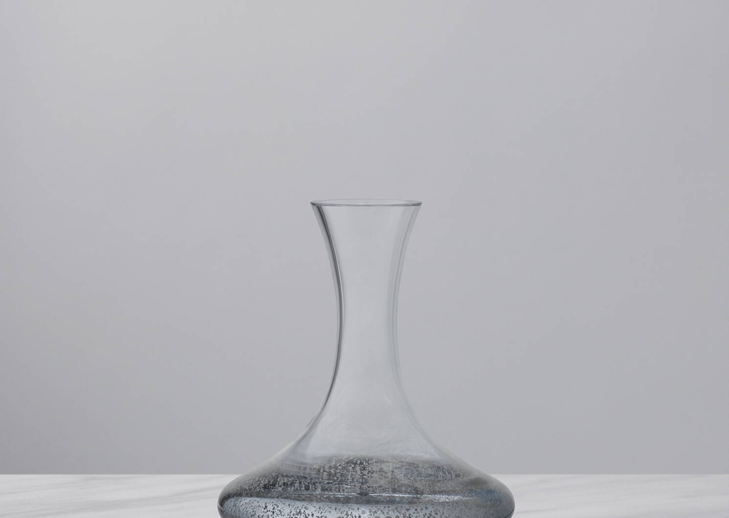 Shimmer Glassware - Silver Grey