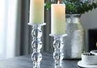 Octavia Candle Holders - Glass