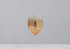 Shimmer Wine Glass Gold
