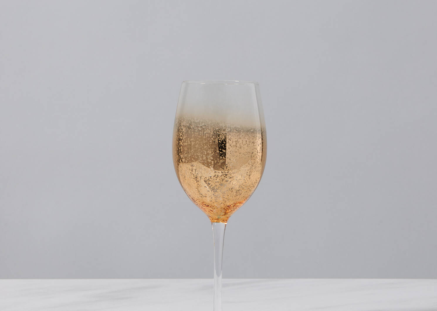 Shimmer Wine Glass Gold