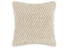 Coussin Calimesa 20x20 ivoire