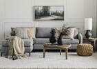 Hensley Sofa Chaise -Wish Silverdust