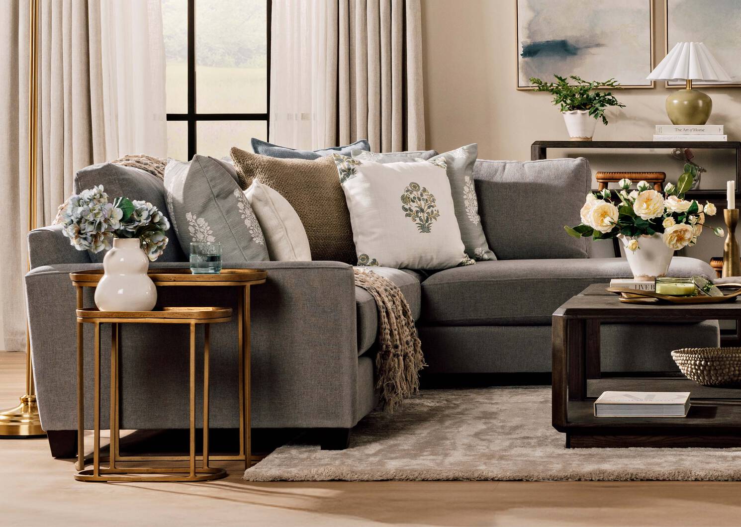 Gretel Hydrangea Stem Blue