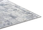 Capilano Rug 94x133 Silver/Blue