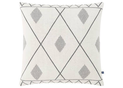 Percy Toss 20x20 Ivory/Grey