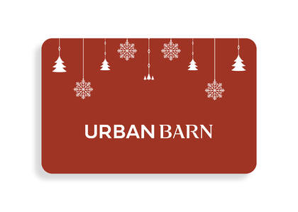 Urban Barn E-Gift Card, Make it Merry 25