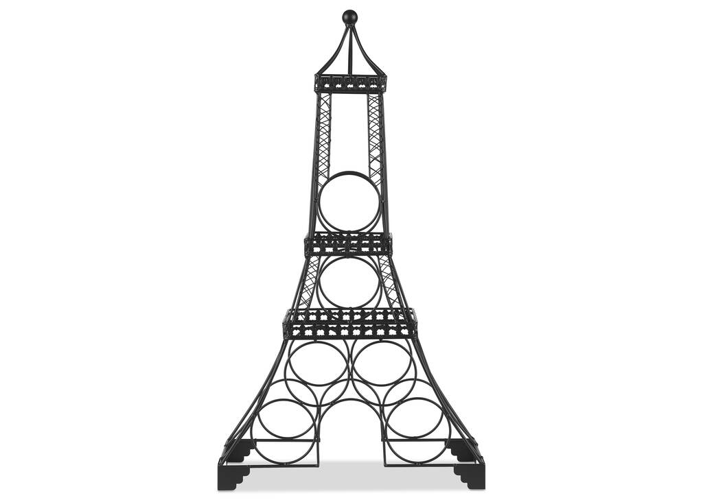 Emily Eiffel Tower Wine Rack Black