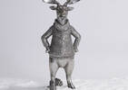 Mr Moose Decor Silver