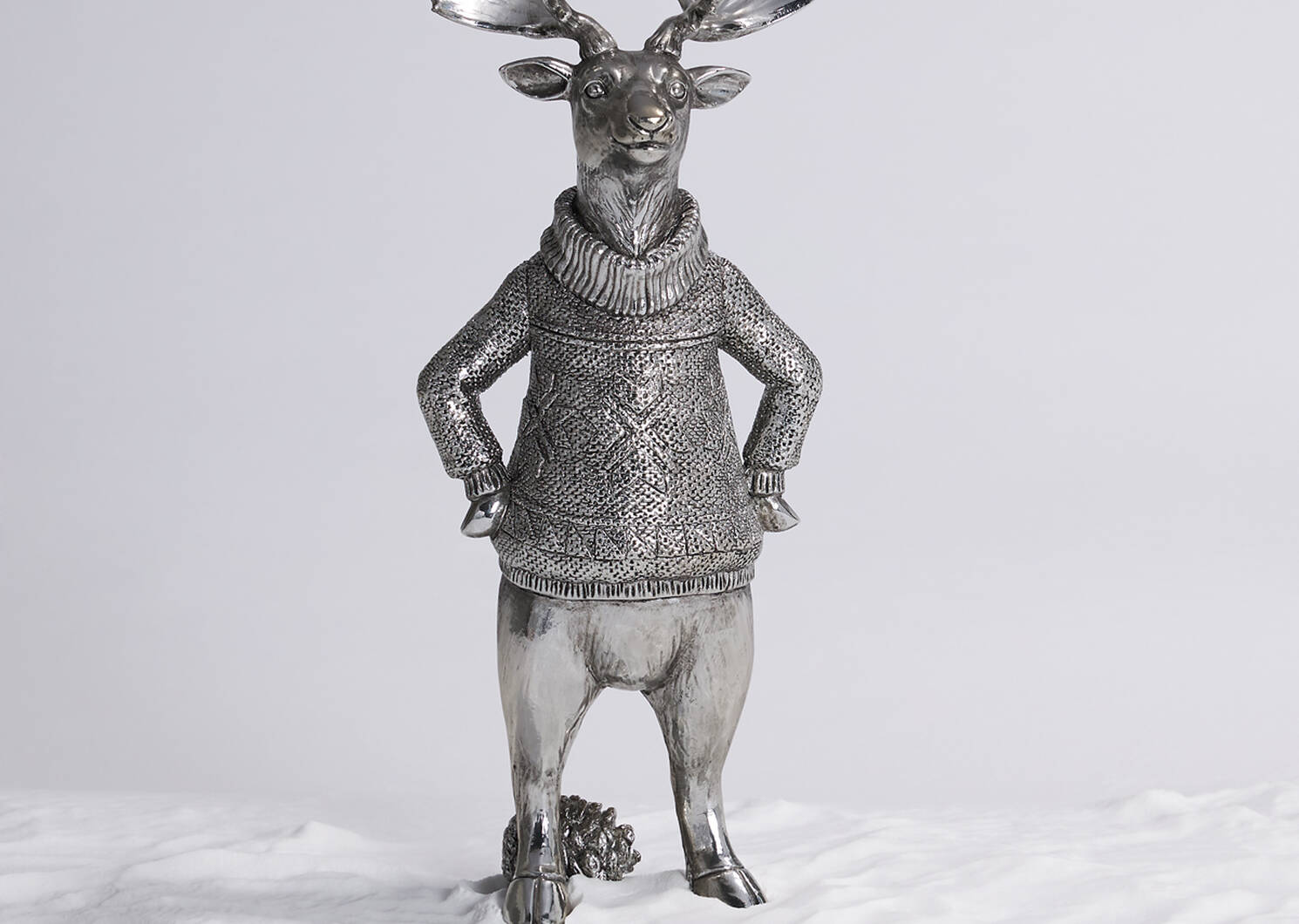 Mr Moose Decor Silver