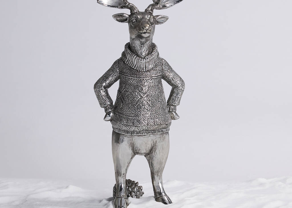 Déco Mr Moose argentée