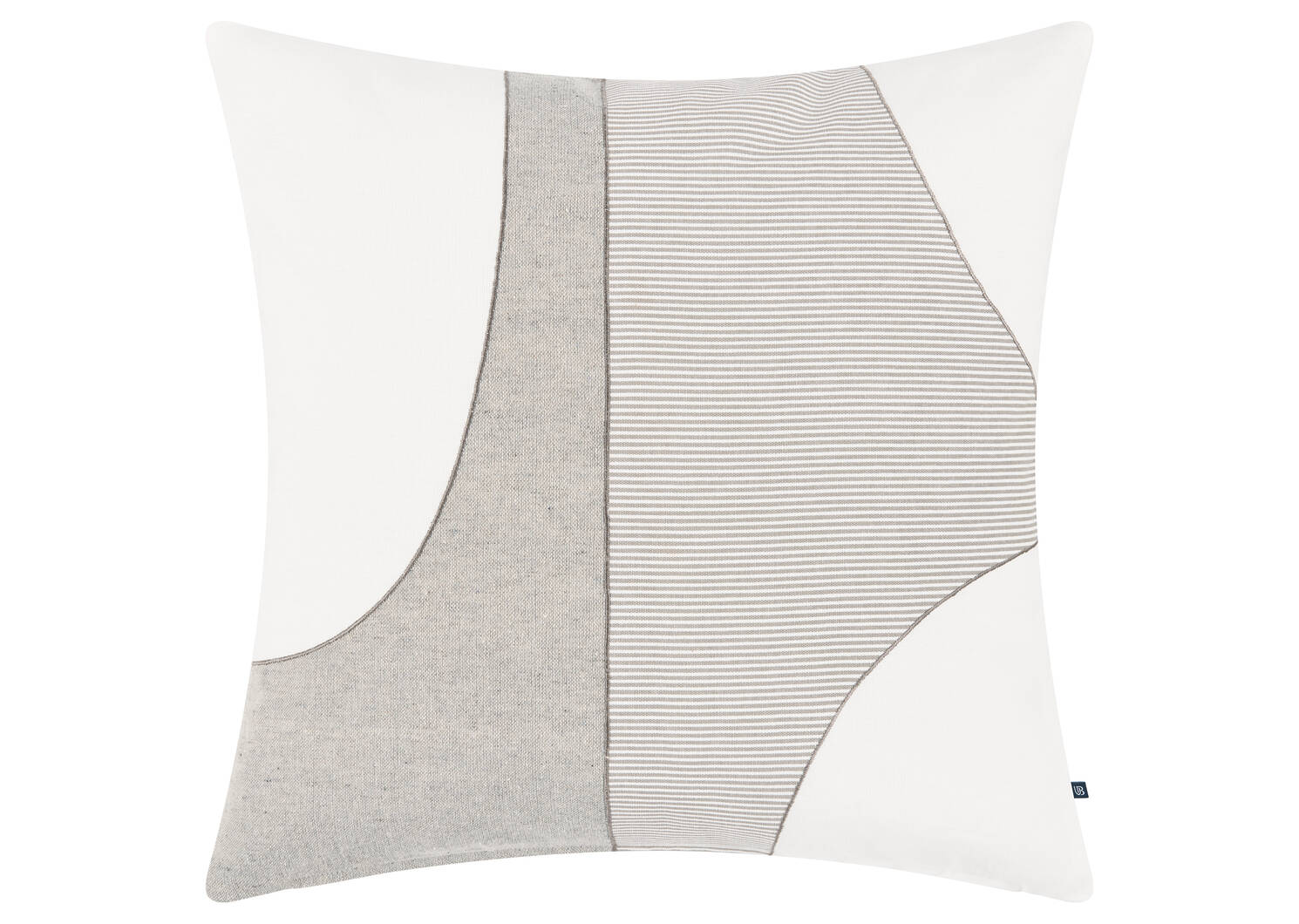 Lena Cotton Pillow 20x20 Iv/Dawn/Pebb