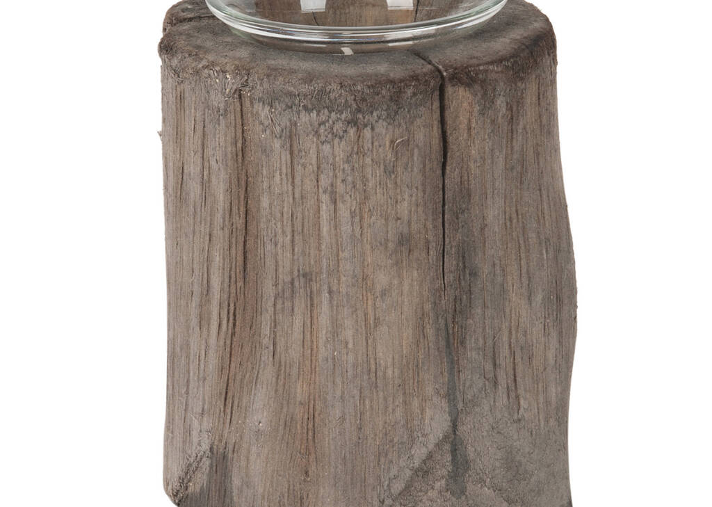 Dillon Tealight Holder Short Natural