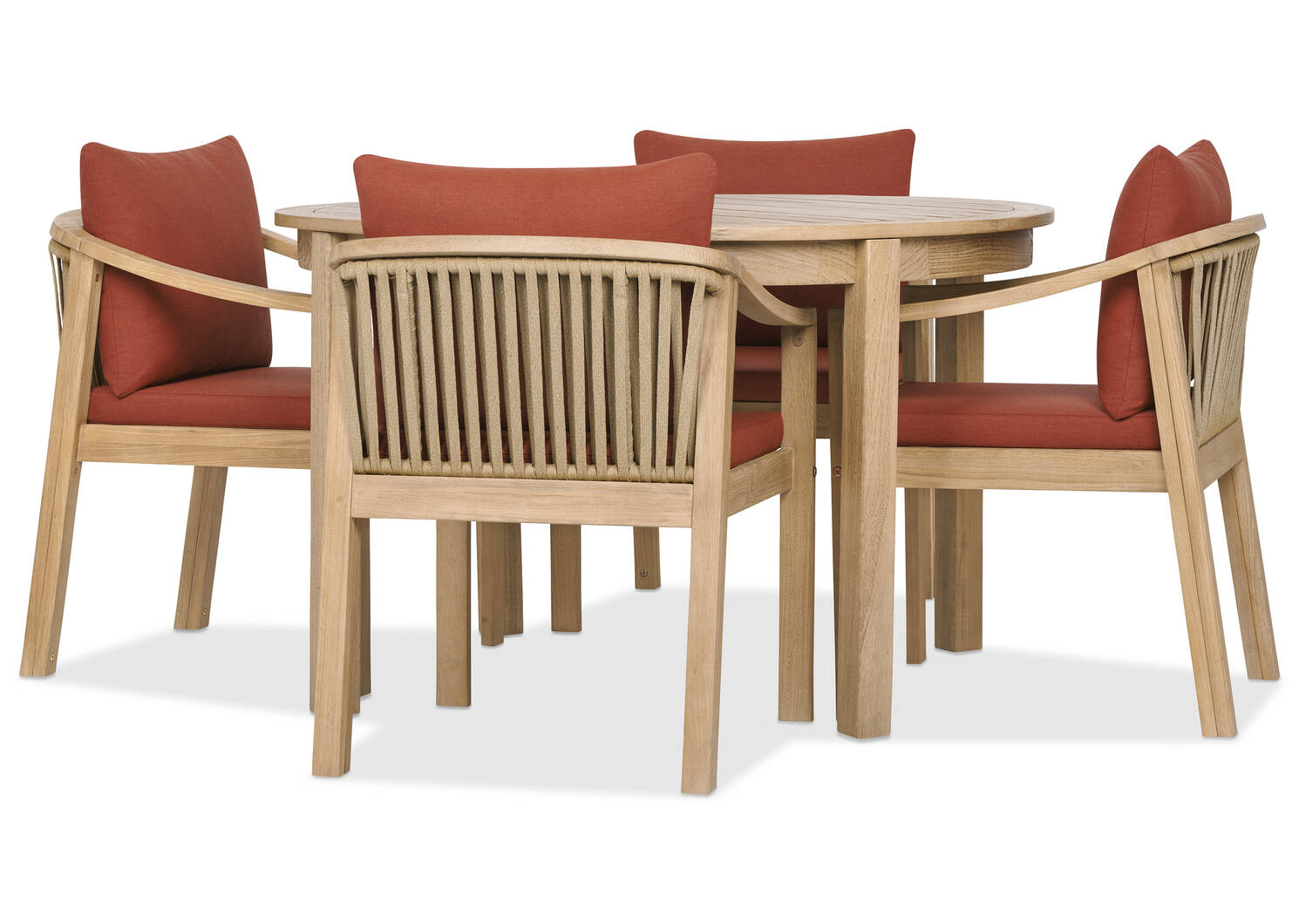 Tulum Outdoor Dining Chair -Rust