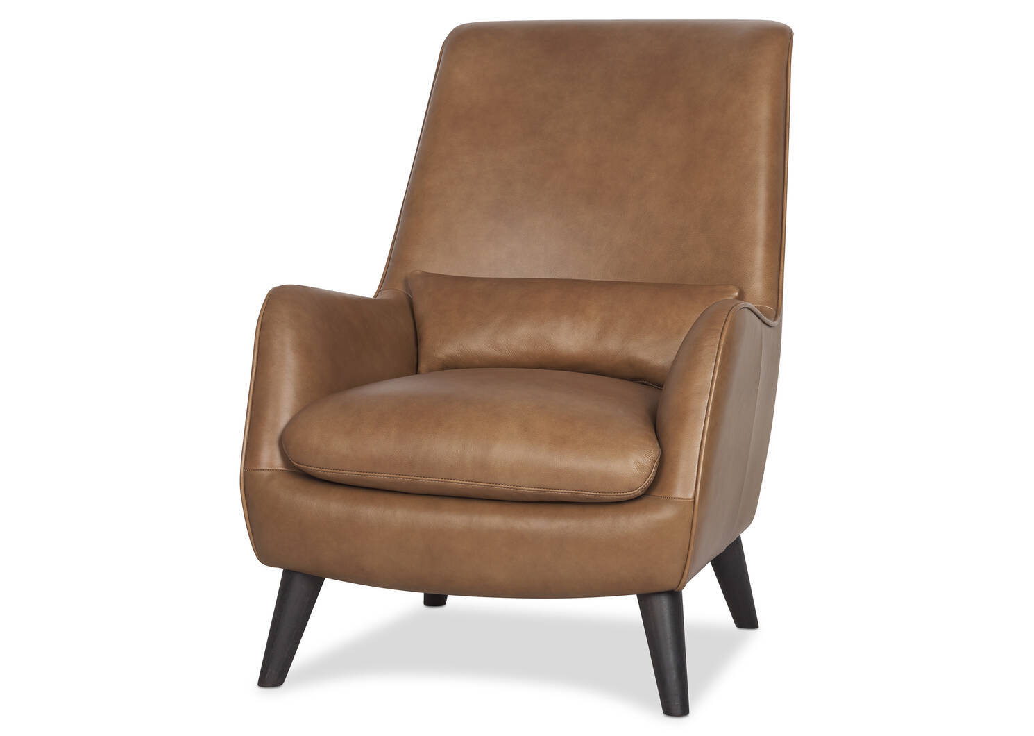 Largo Leather Armchair -Mira Rum