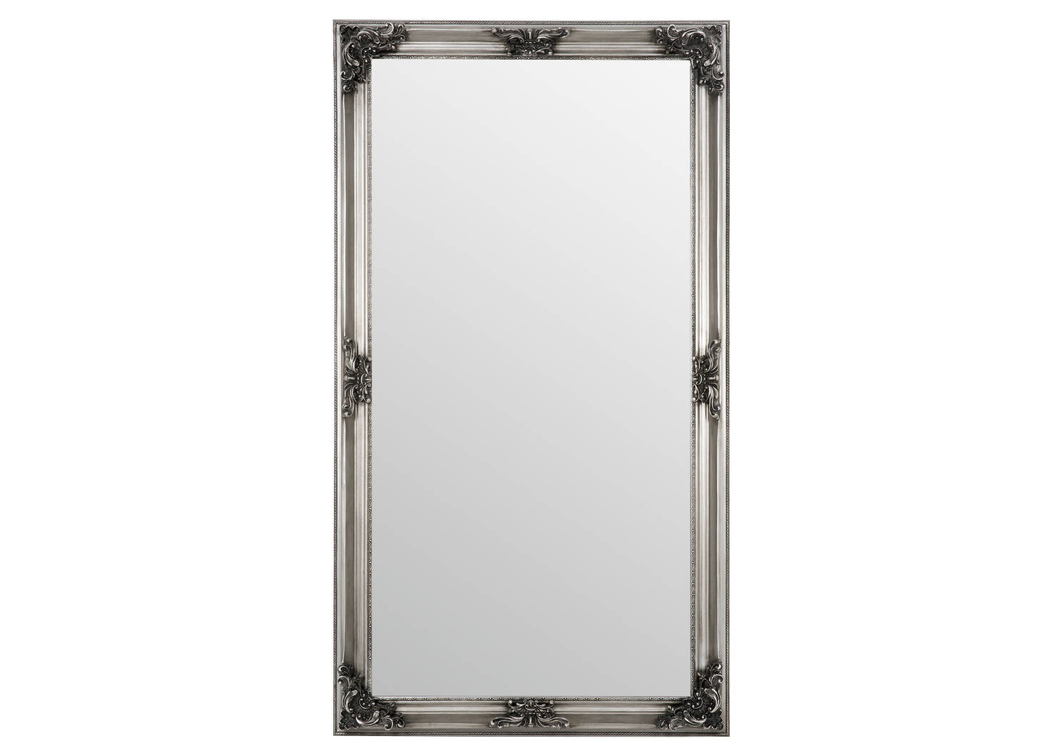 Presley Floor Mirror Silver