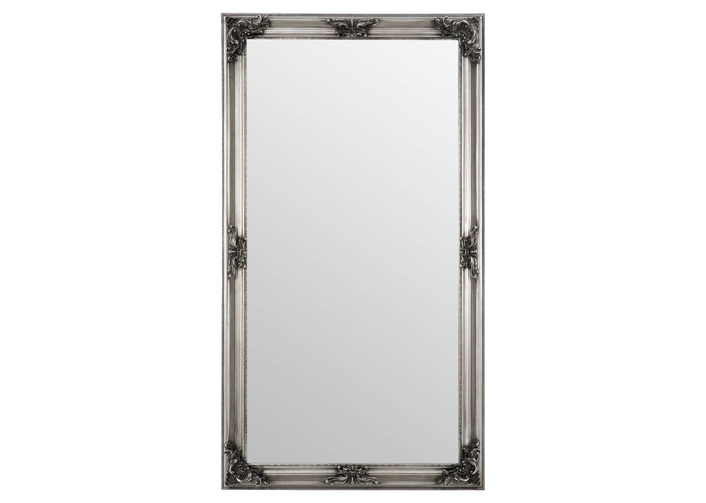 Presley Floor Mirror Silver