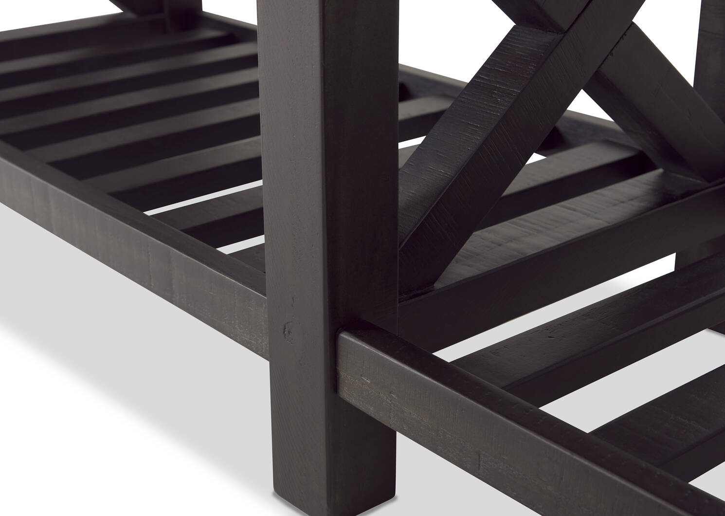 Ironside Bench -Khal Café/Grey