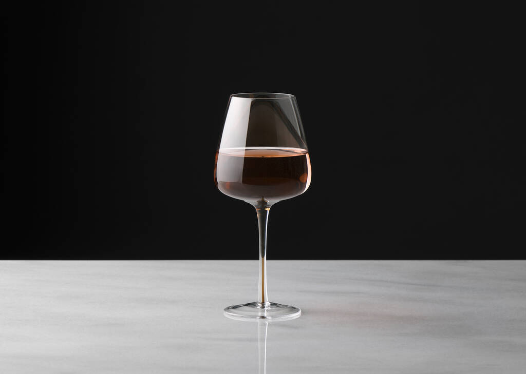 Maris Wine Glass Clear/Amber