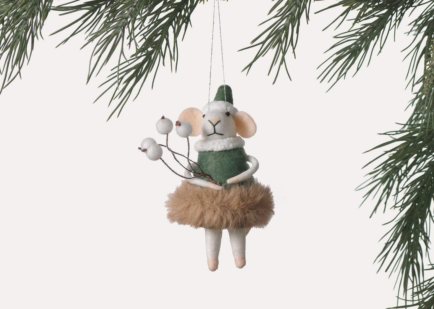 Midnight Moss Ornament Set