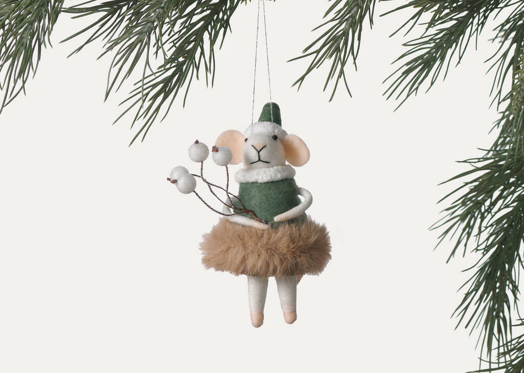 Midnight Moss Ornament Set