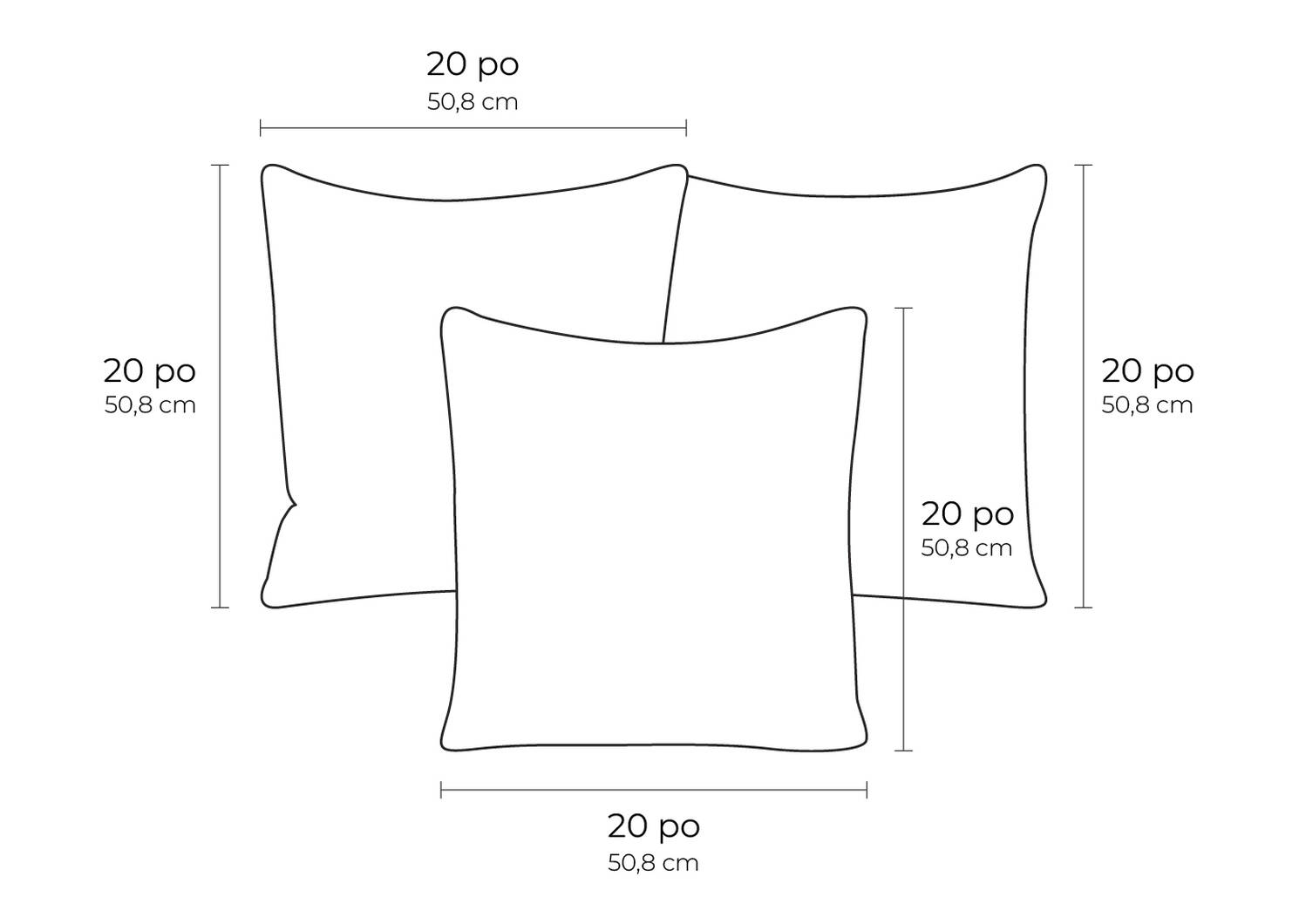 Combo coussins Confort contemporain