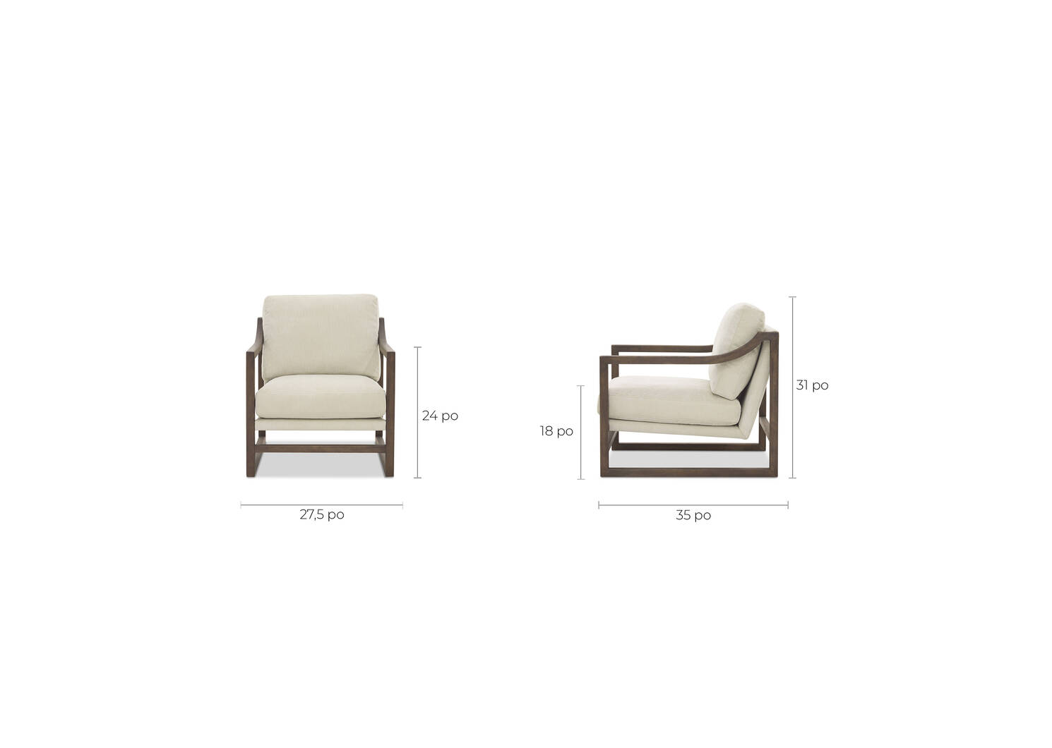 Fauteuil Ridley -Conor pierre