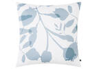 Coussin Calabasas 20x20 ivoire/bleu rive