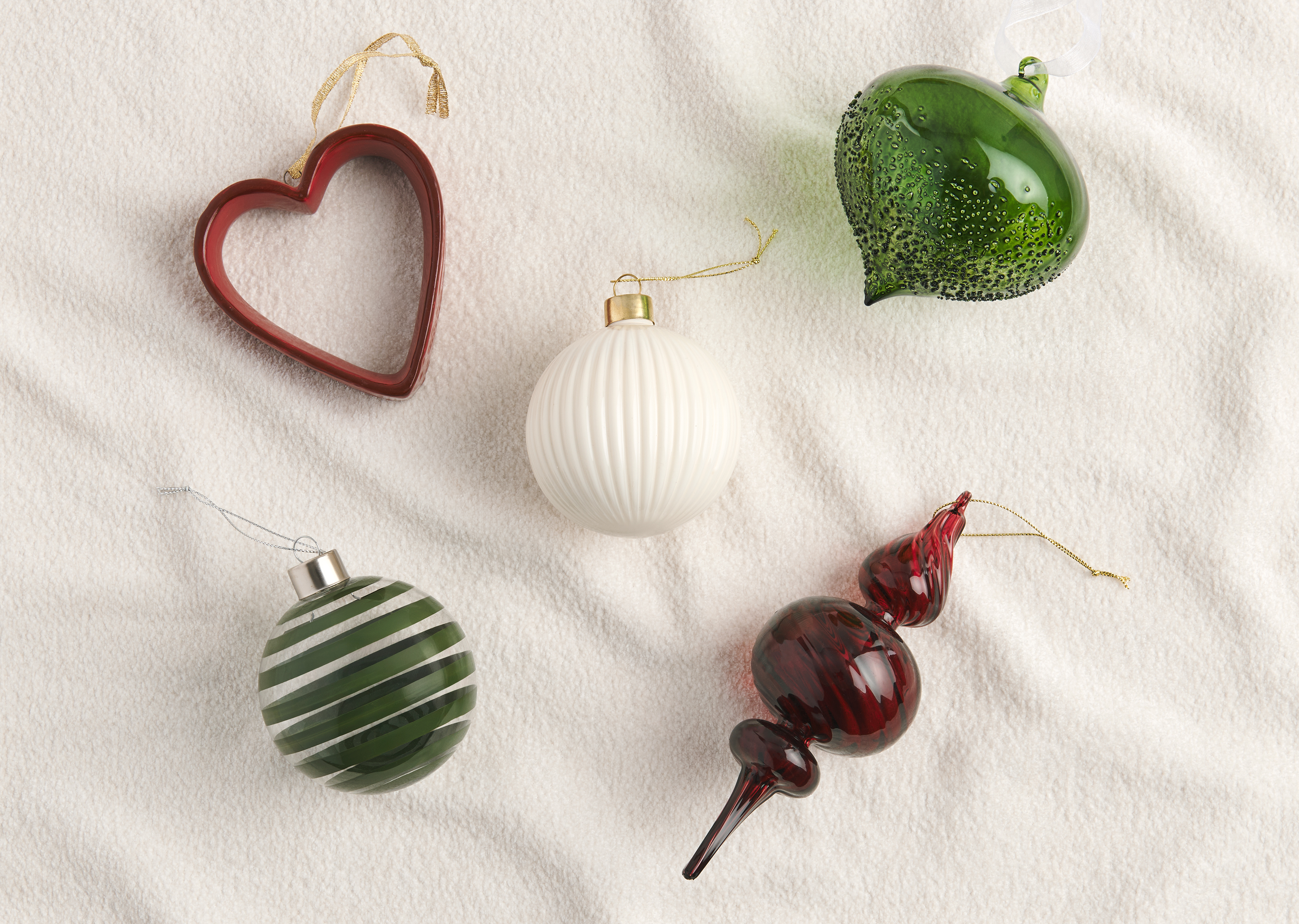 Merry Modern Ornament Set
