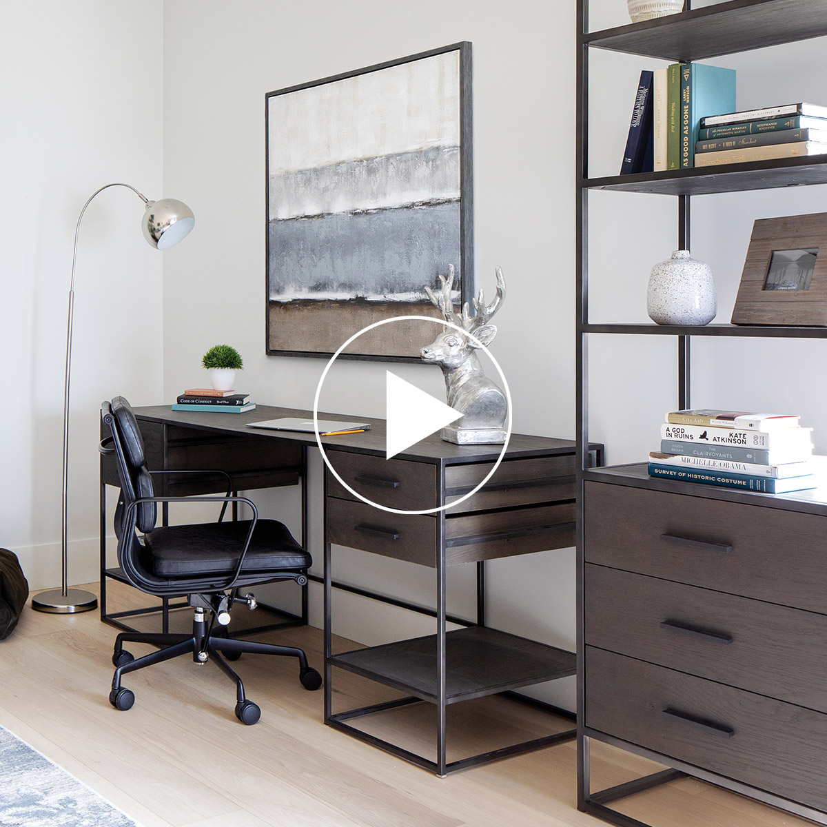 Handler Office Chair -Wyeth Black