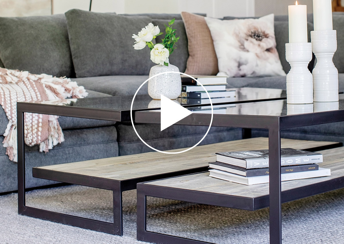 Mitchell Coffee Table -Aspen Oak