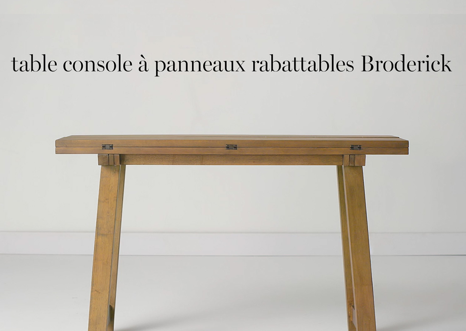 Table console Broderick -Wensley orge