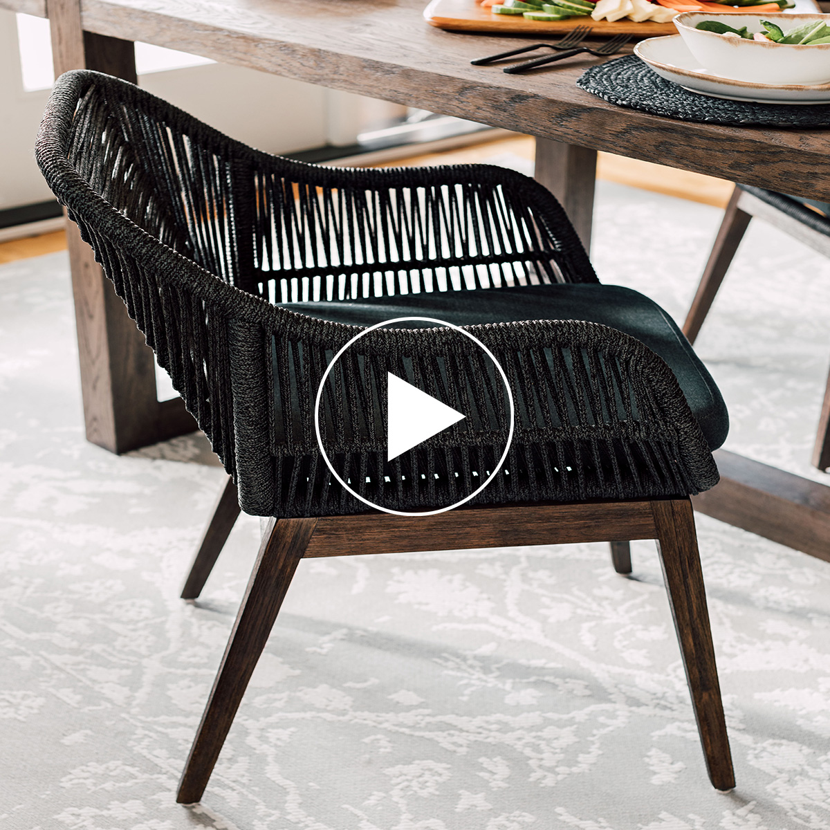 Grenada Dining Chair -Kit Charcoal