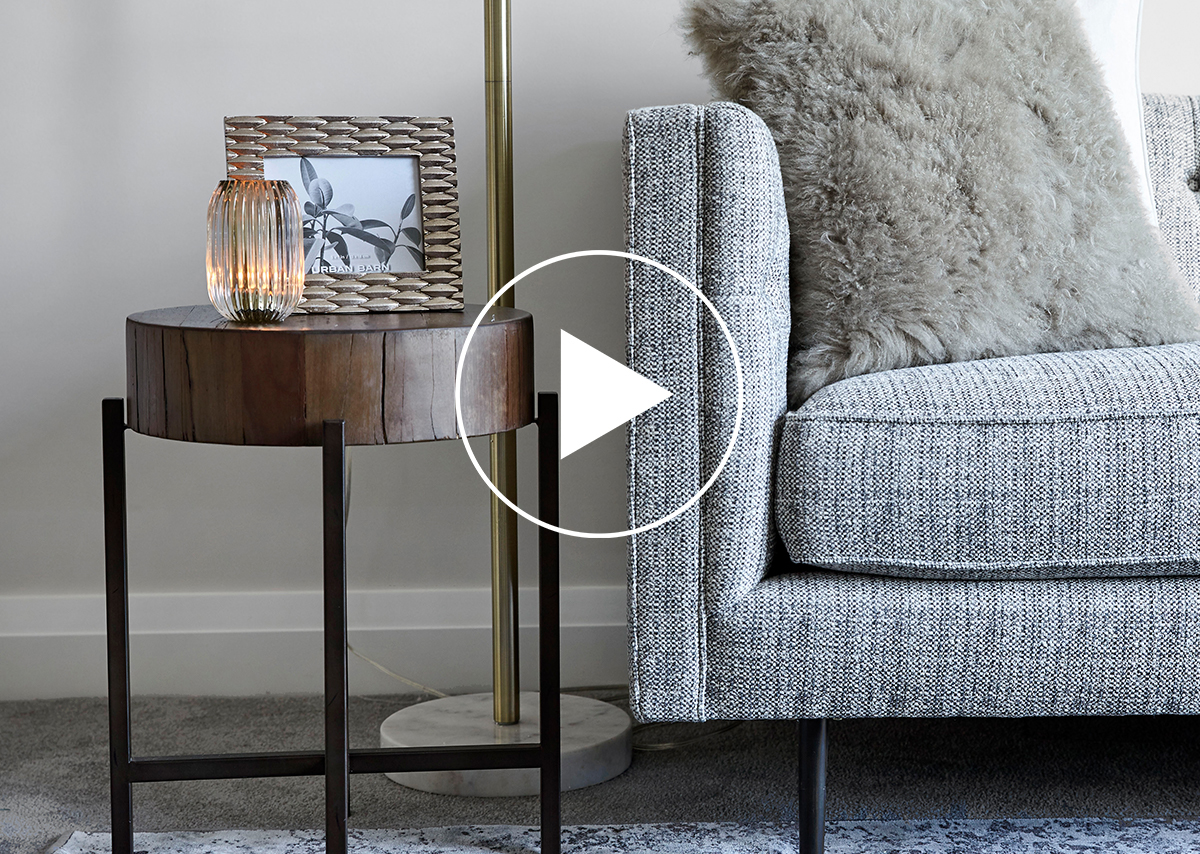 Atwell Side Table -Lowry Nutmeg