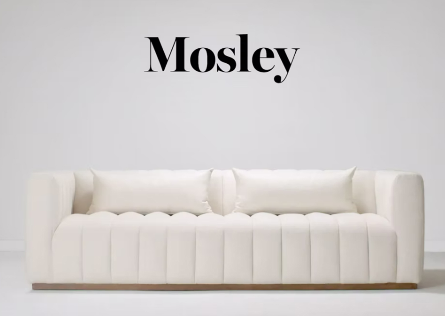 Mosley Sofa -Ren Ivory