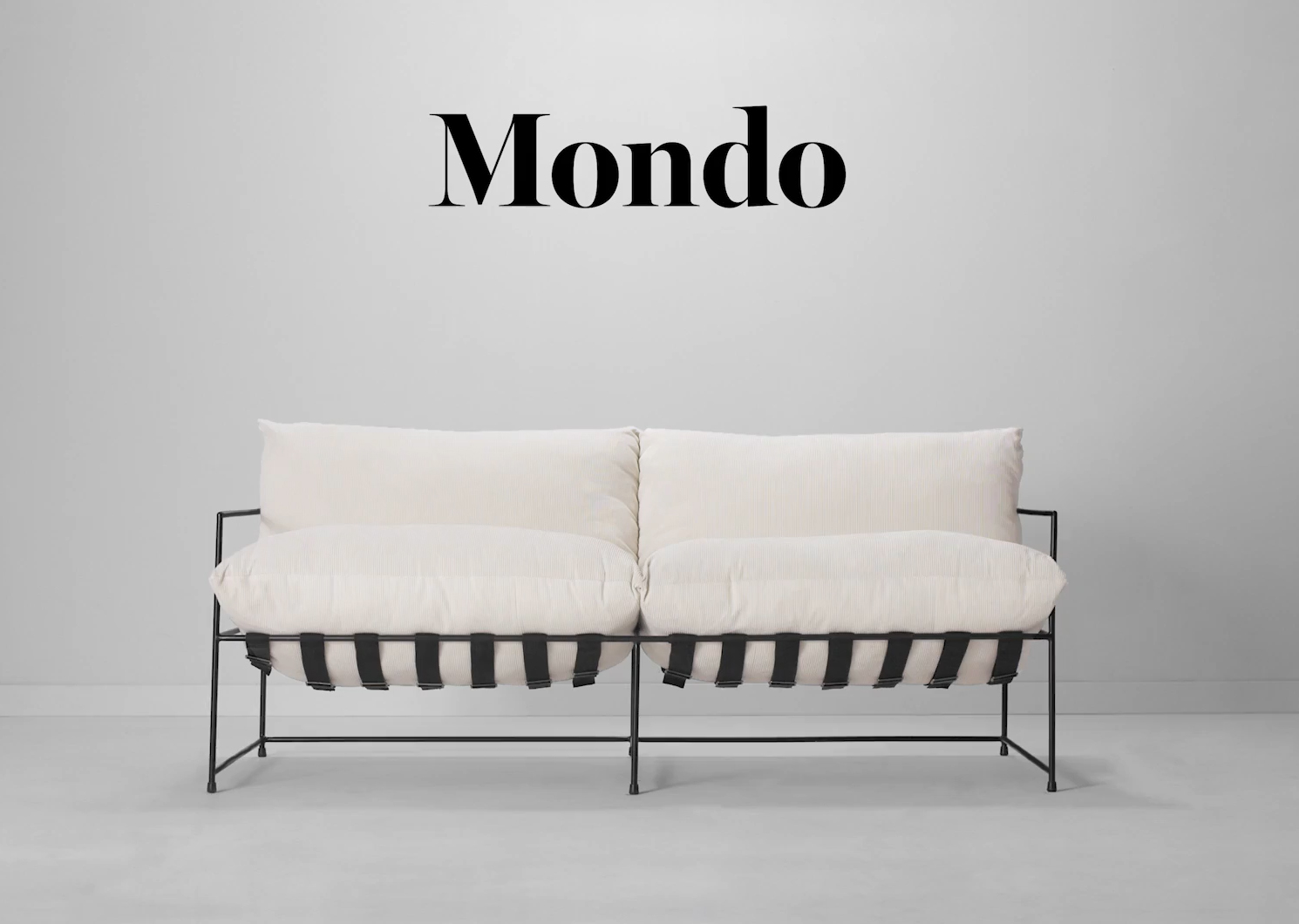 Mondo Sofa -Sorrento Graphite