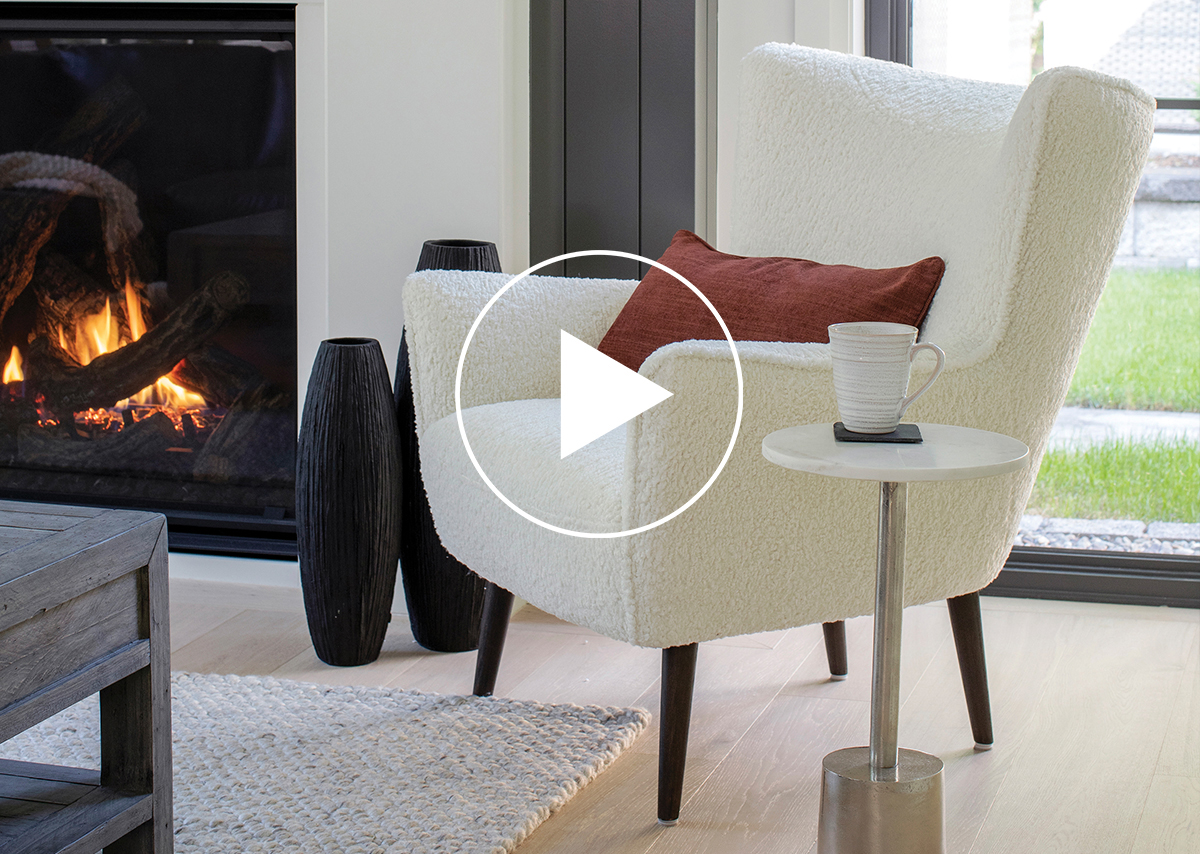 Dolly Armchair -Woolly Coal