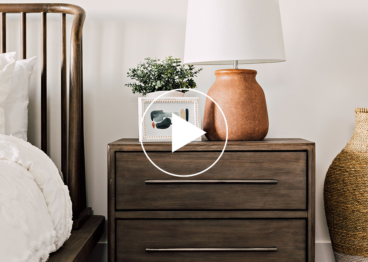 Luna Bed -Stone Pine
