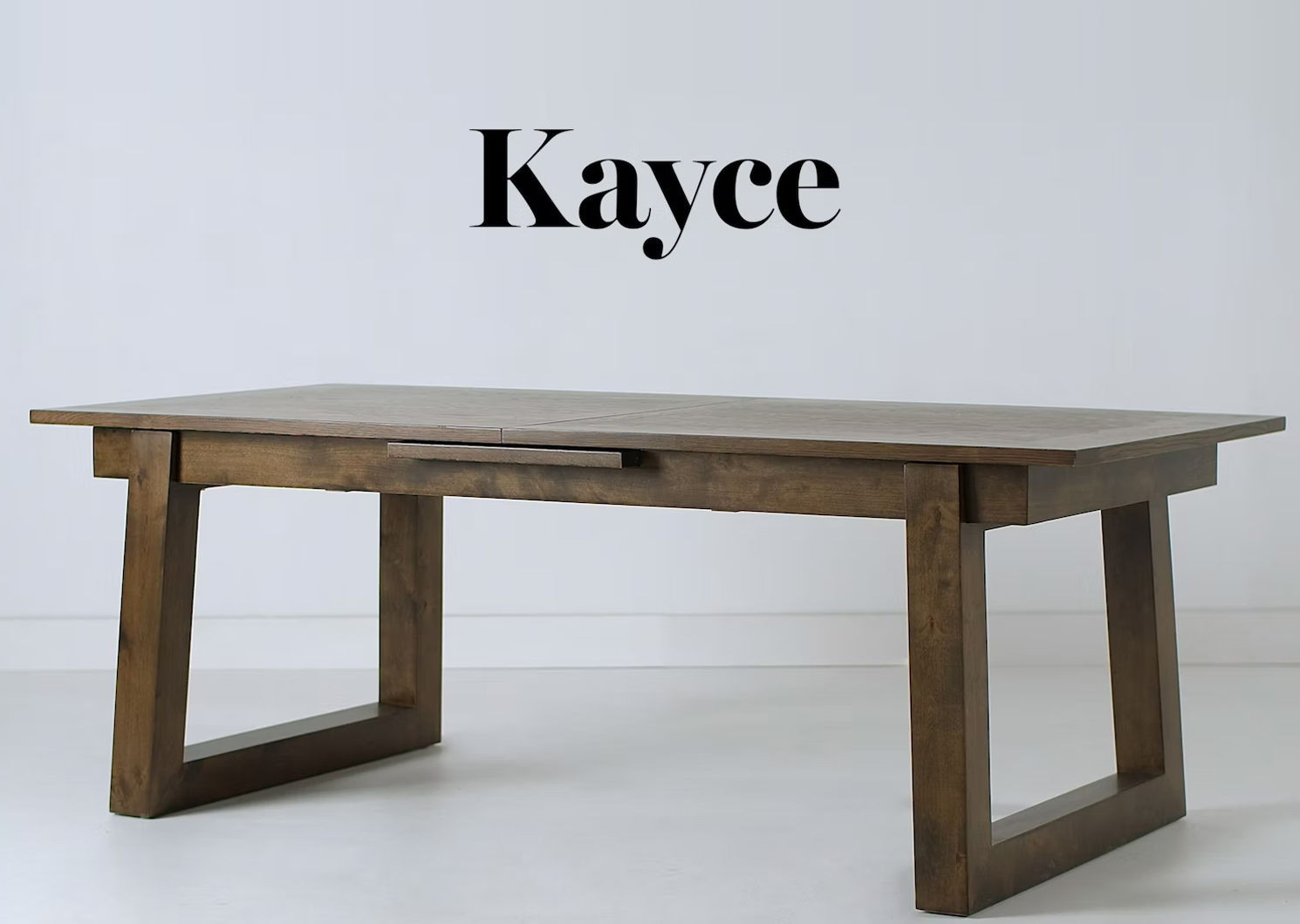 Table à rallonge Kayce -Rhome bistre
