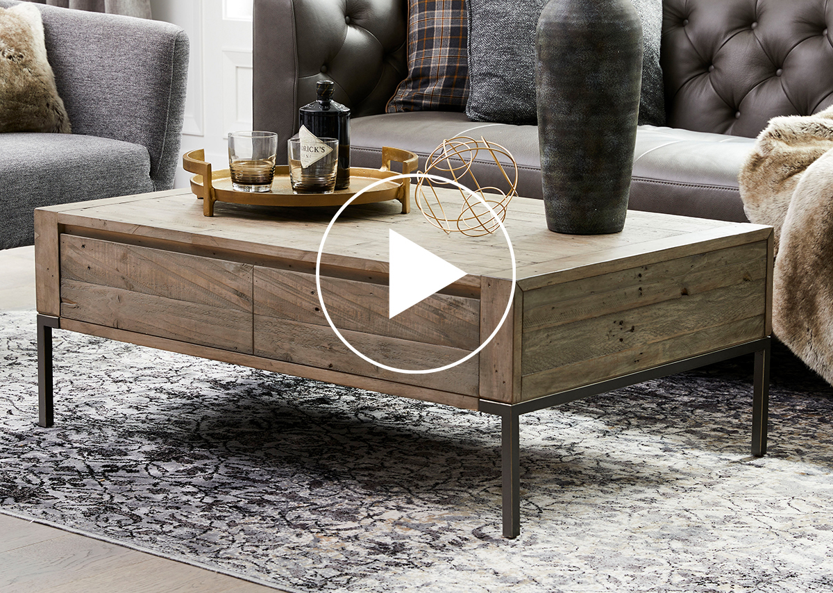Bronson Coffee Table -Guthrie Driftwood