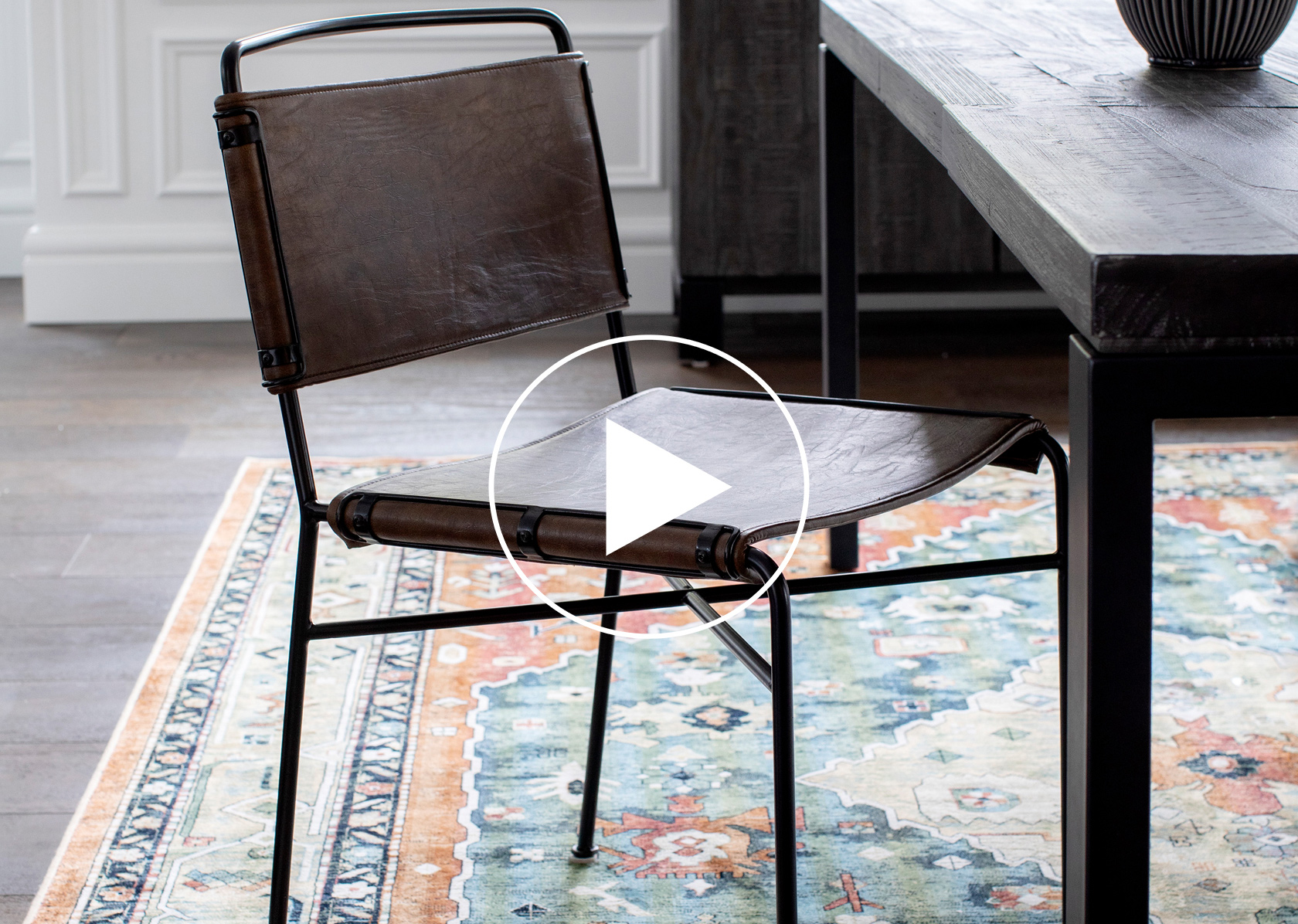 Tabouret Emmory -brun