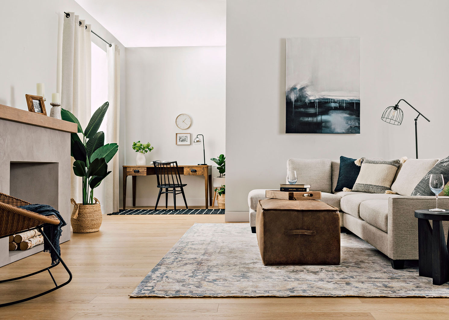 Bureau de travail Goodwin -Fernie pin