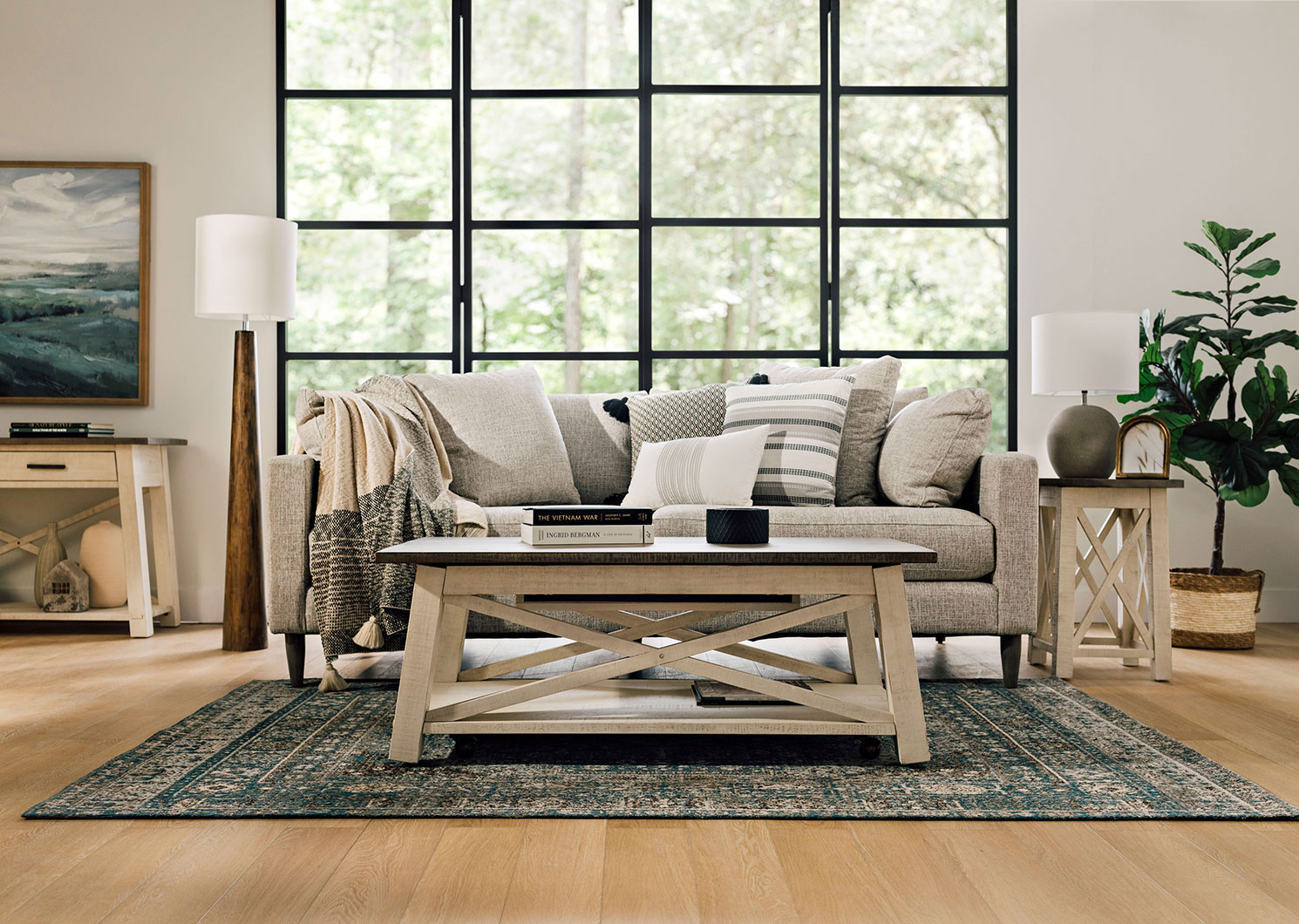 Drea Toss 20x20 Ivory/Grey/Black