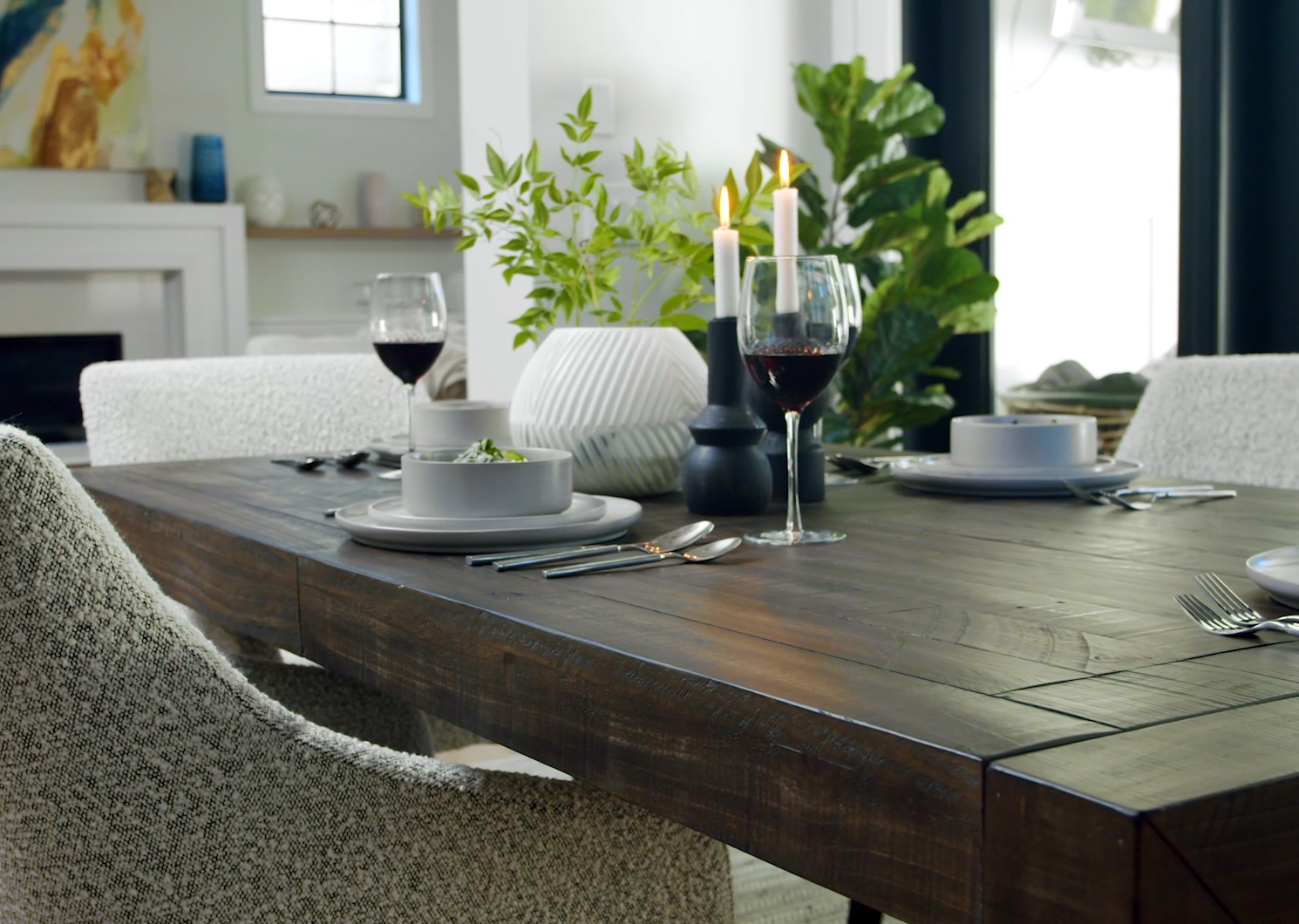 Eliana Vases Black